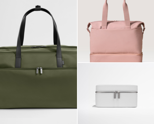 Out-of-Town Wedding Guest Travel Gear: Garment Bags, Wrinkle-Free Carry-Ons & Shoe Bags cover photo collage