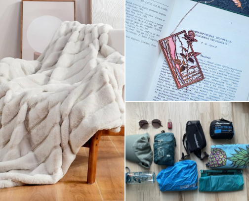 The Bookworm’s Haven: Cozy Must-Haves for Every Reader cover photo collage