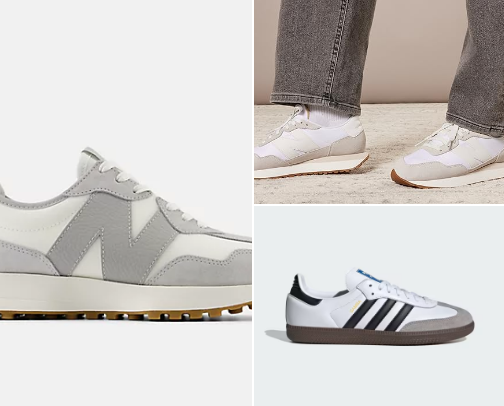 Comfy and aesthetic footwears 👟🥿 cover photo collage