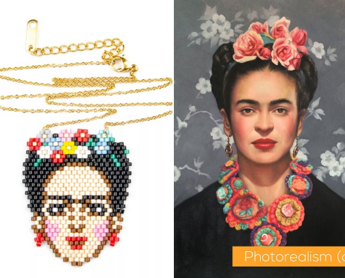 Artist Frida  Kahlo merchandise, wearables and decor for fans of all things Frida themed. cover photo collage