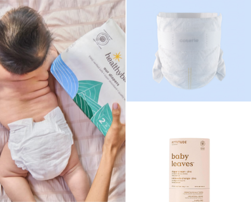Clean Baby Products cover photo collage