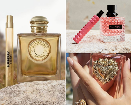 Perfumes to die for cover photo collage