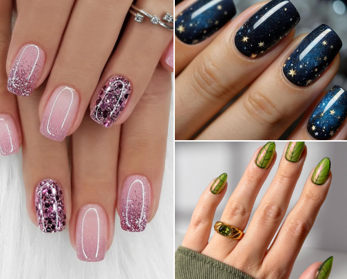 Press On Nails cover photo collage