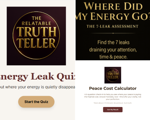 The Clarity Ecosystem™: See the Pattern. Name It. Handle It. cover photo collage