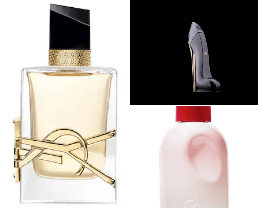My favourite perfumes at the moment cover photo collage