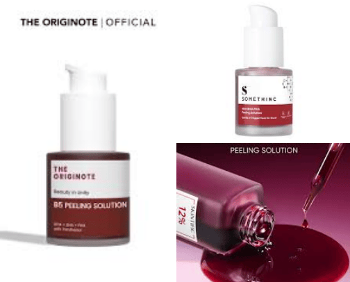 Serum peeling good for your skin ✨ cover photo collage