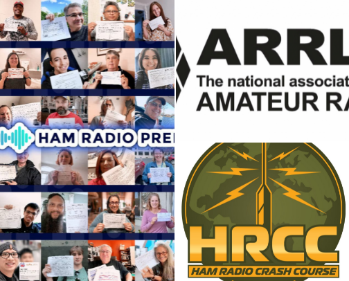 Study for Ham radio resources cover photo collage