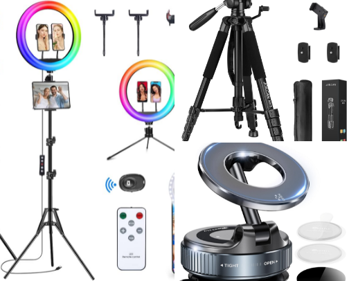 Tools To Be A Content Creator 📸 cover photo collage