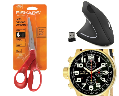 Gifts for left handed people cover photo collage