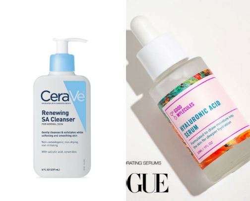 SIMPLE SKINCARE FOR LOW MAINTENANCE ACNE GIRLIES 🧖‍♀️ cover photo collage