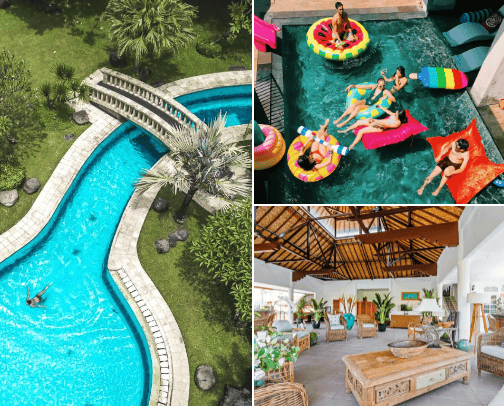 TOP 10 BUDGET HOTEL in BALI 🏖️🏝️ cover photo collage