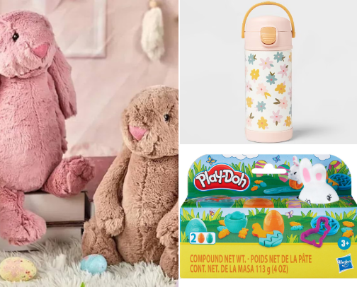 Easter Basket Fillers cover photo collage
