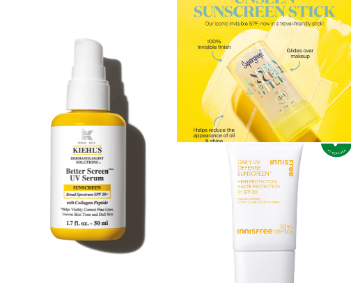 SPF for oily skin cover photo collage