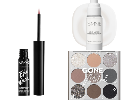Goth makeup recs! cover photo collage