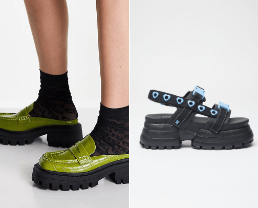 Shoes cover photo collage