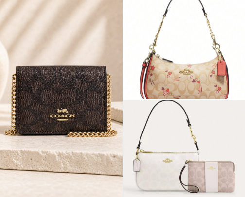 Coach Bags cover photo collage
