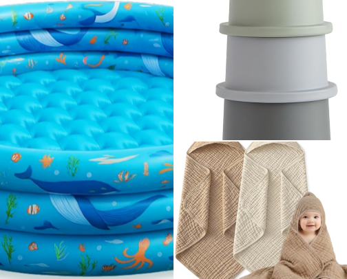 Backyard Water Play cover photo collage