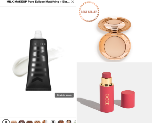 Make up essentials I love cover photo collage