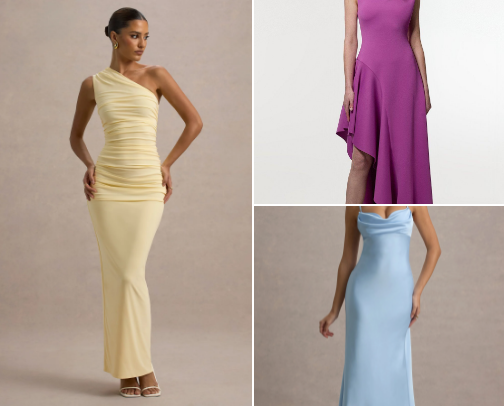 Dresses for wedding guests - based on themes✨ cover photo collage