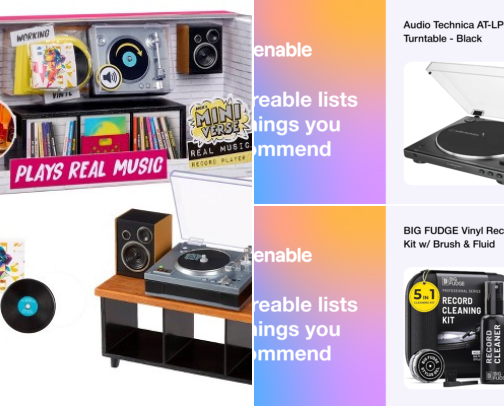 15 Vinyl Record Gifts 2026: Turntables, Care Kits and Classic Pressings cover photo collage