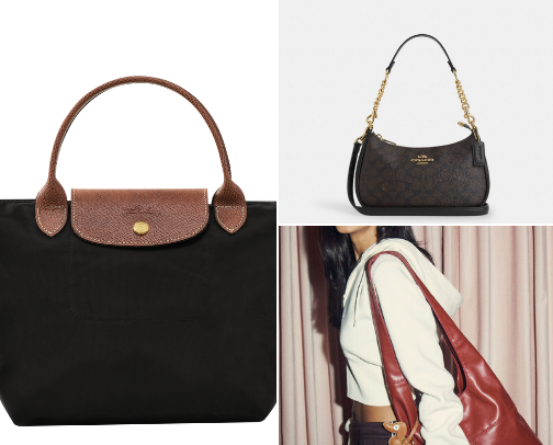 It girl bags cover photo collage