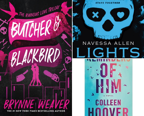 My book recs 📚 cover photo collage