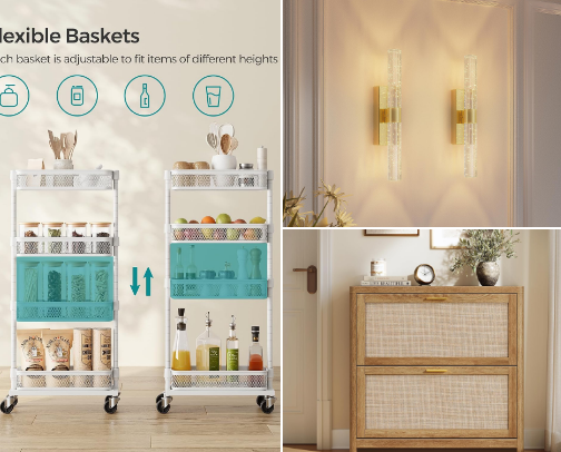 10 Small Apartment Upgrades That Look Expensive and Save Space cover photo collage