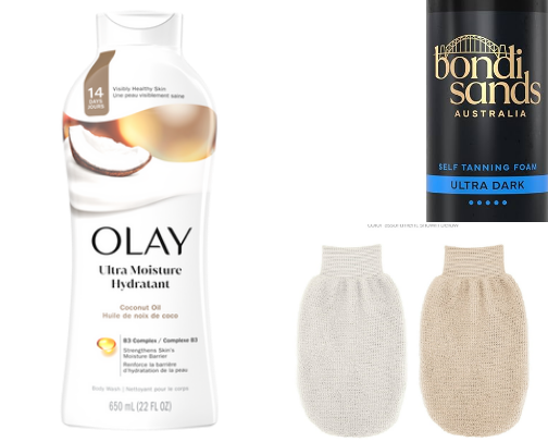 fav body care cover photo collage