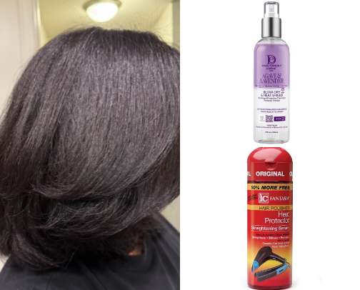 Products I Use For Heat Styling cover photo collage