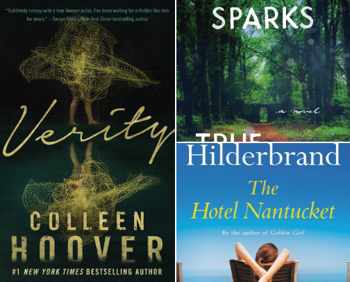 My favorite book recs cover photo collage