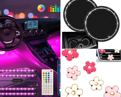 Car Essentials & Accessories cover photo collage