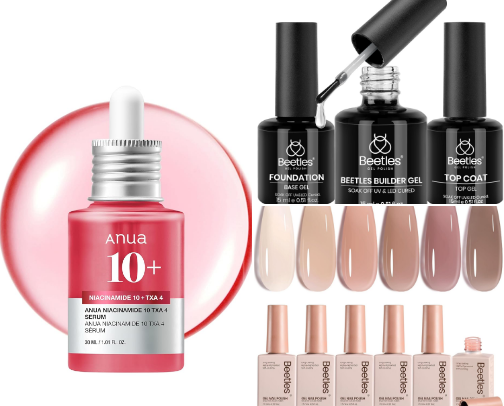 Latest Amazon purchases (Beauty edition) cover photo collage