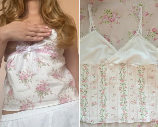 Coquette Sewing 🪡🌸💐 cover photo collage