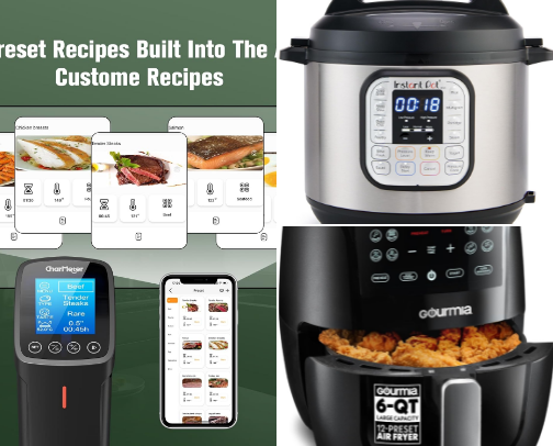 kitchen appliances cover photo collage