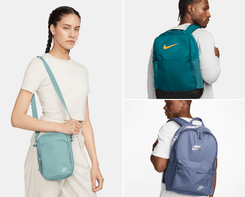 NIKE handbags💼 cover photo collage