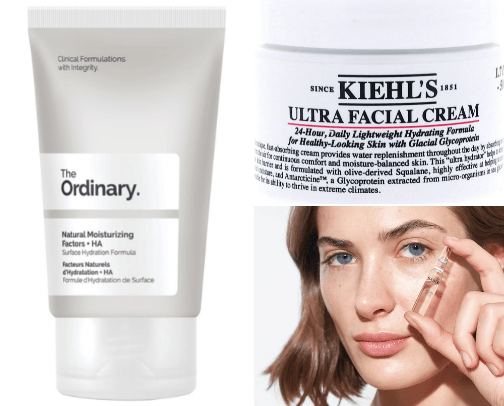 Skincare Products cover photo collage