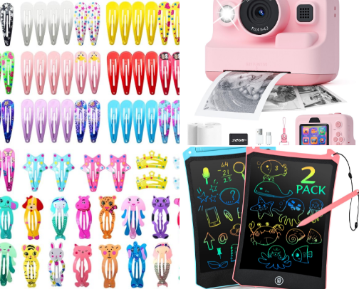 Christmas Gift Guide, Toddlers. cover photo collage