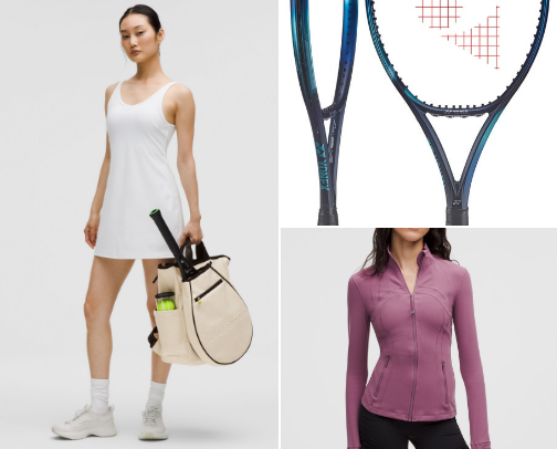 Tennis Girlies Must Haves cover photo collage