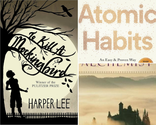 My Favorite Books cover photo collage