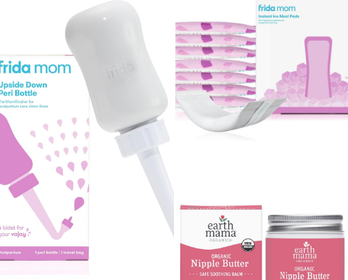 Postpartum Necessities cover photo collage
