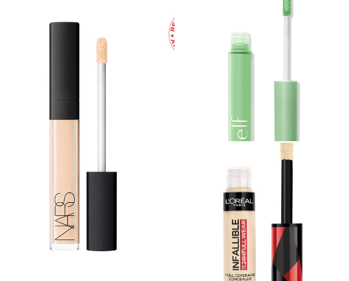 Base makeup cover photo collage