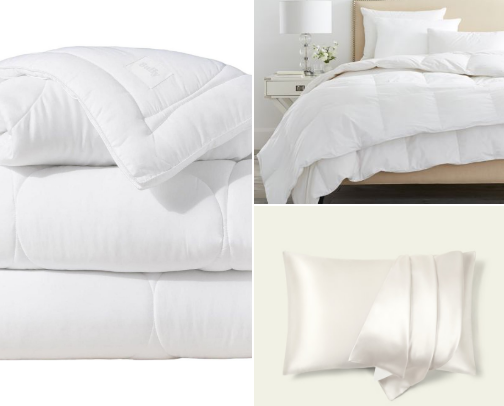 Favorite Bedding Essentials cover photo collage