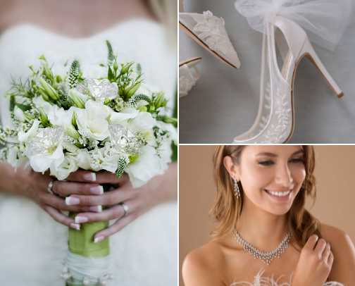 The Ultimate Wedding Essentials Guide cover photo collage
