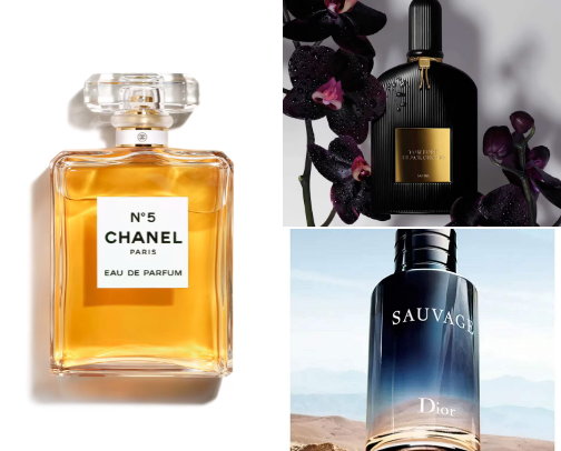 Favorite Fragrances🫧 cover photo collage