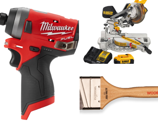 DIY tools cover photo collage