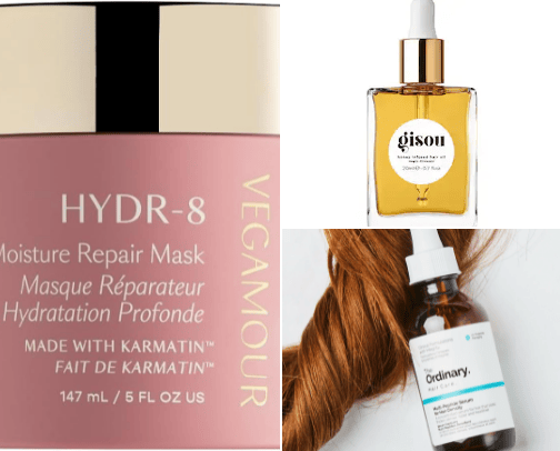 Haircare🚿 cover photo collage