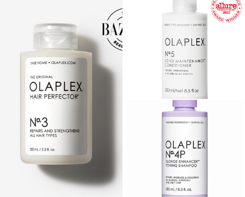Hair care ( olaplex ) cover photo collage