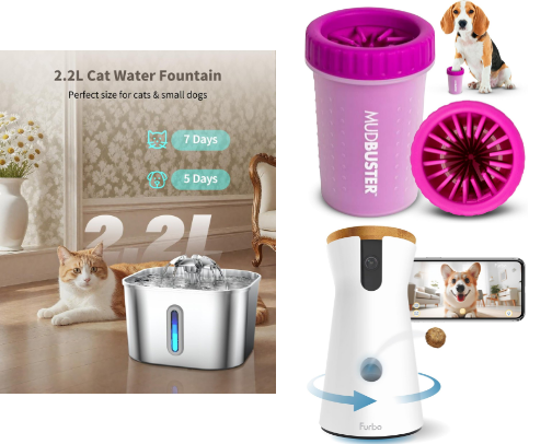 Spoil Your Pets in Style 🐶🐱 Cozy, cute, and luxurious finds made to keep them happy and comfortable🐾 cover photo collage