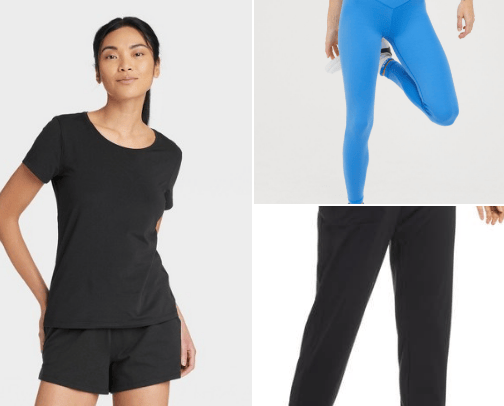 Athletic Clothes Dupes cover photo collage