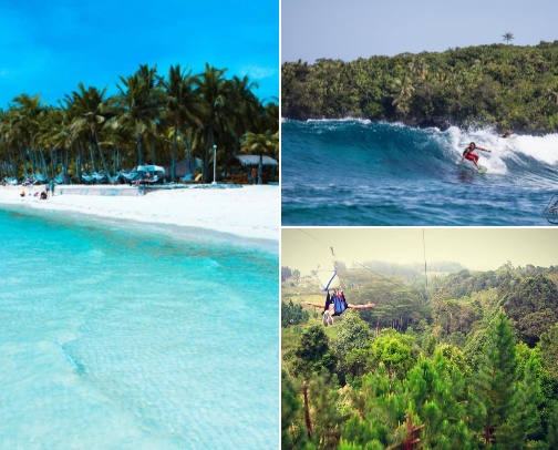 Visit the most top beautiful island places in the Phillipines. cover photo collage